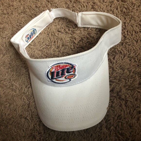Other - FINAL PRICE, Miller Lite Visor, Wh., NWOT, Unisex